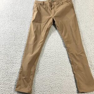 Imperial Motion Liberty Chino Pants Mens 36x32 Beige Slim Fit Stretch Tech